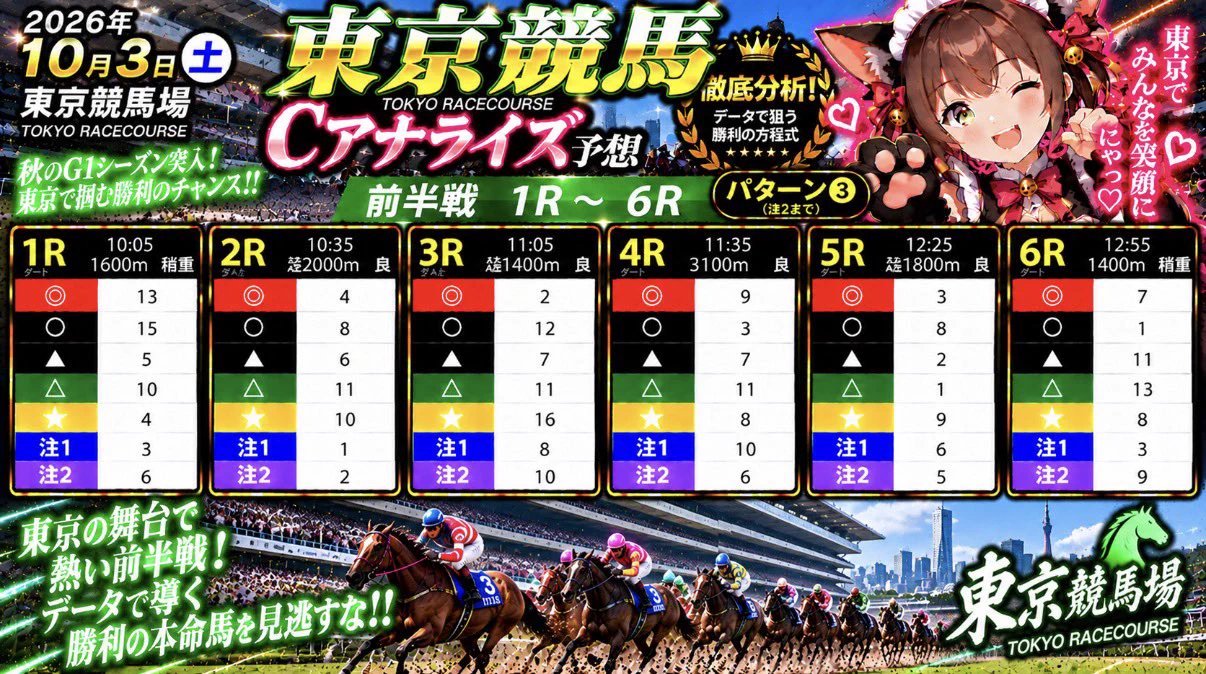 今週 の 競馬 予想 無料