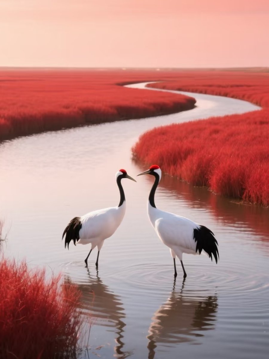 vicki_01_s4_4b9's tweet photo. Loyalty cranes stand tall, shoulders bearing courage forward. Let these rare spirits shine bright!， https://t.co/c9NQAMHfdD