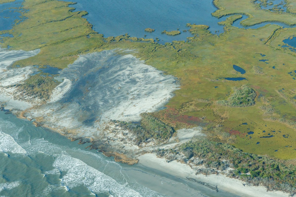 NewJerseyDEP's tweet photo. From September 28 through September 30, DEP’s Office of Coastal Engineering performed post-storm inspections along the coastline to ascertain impacts following the recent Nor`easter.

Our experts inspected 240 specific locations during pre-storm and post-storm assessments that equated to 81 reaches of coast. Of the 81 reaches inspected, 53 had minor beach or dune erosion, 18 had moderate beach or dune erosion, and 10 had major beach or dune erosion.

Read the full report at: https://t.co/sNKPmMmgTs                                                                                                                                                                                                                                                                                   #DEPDelivers