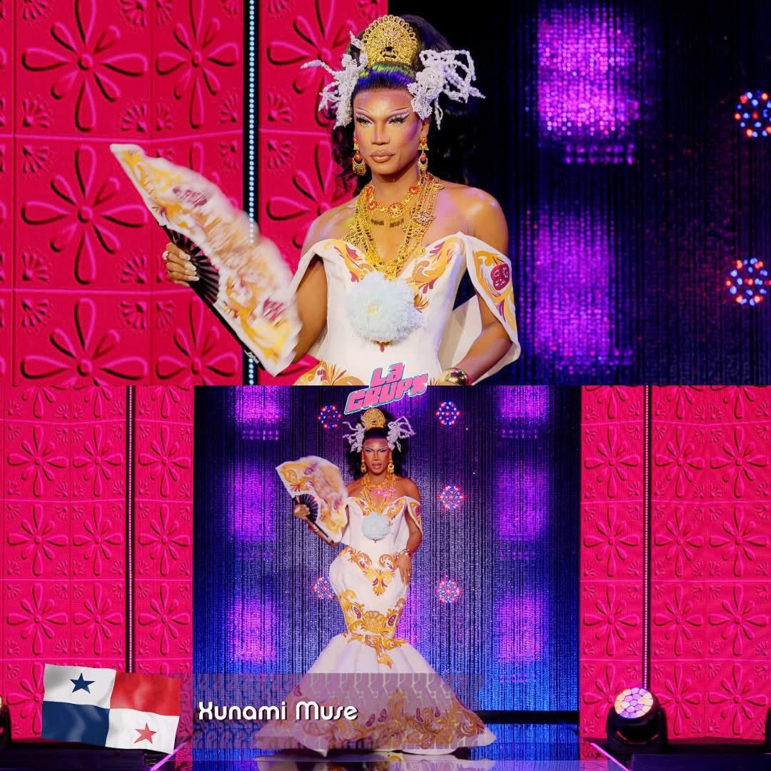 GreenGayYT's tweet photo. Imagine leaving the U.S. after getting on Drag Race, because of the current administration’s treatment of immigrants, knowing it could mean giving up any chance of returning for All Stars. Only to get the chance to compete on Latina Royale reppin Panama, and have a STELLAR run. https://t.co/HNPfk67h3I