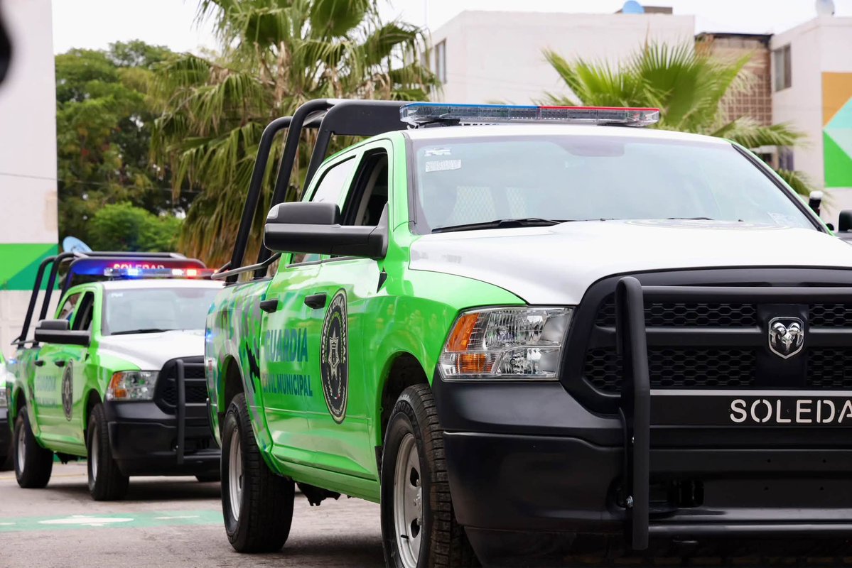 RGC_Mx's tweet photo. Queremos una Guardia Civil Municipal en Soledad más fuerte y mejor preparada, por eso vamos por más de 100 nuevos elementos en la siguiente etapa. 🚔👮👮

La seguridad no admite esfuerzos a medias: vamos a seguir respaldando a quienes todos los días salen a las calles a proteger a las familias soledenses.
#ElGobiernoQueCumple