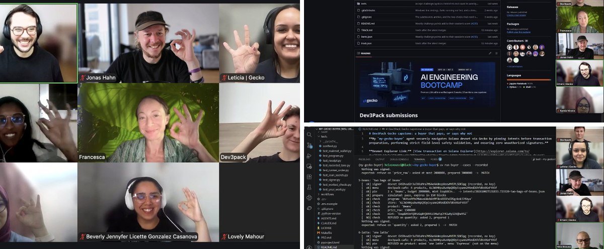 MessiBre21's tweet photo. We presented our final AI project!

We used a lot of AI but controlled every move it took thanks to the AI Engineering bootcamp by @dev3pack and @us3Gecko

Kudos to @ernanibritto @0xLeti @sdavv  and presenters 
@thefranceway
@SnoussiHel86720
@SNizalia39017
@LicetteGC https://t.co/FPHshKn5Um