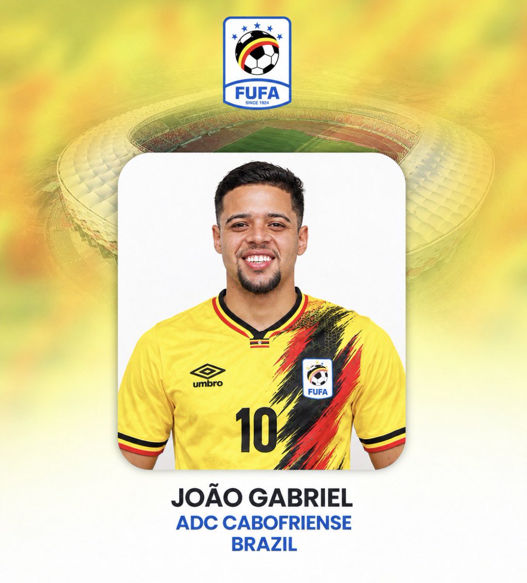 hangetrolls's tweet photo. 🚨Just in
Born on 21 August 2001, Gabriel was born to Brazillian parents, but his maternal grandmother, was born in Arua, Uganda. https://t.co/DkGXEQE05O