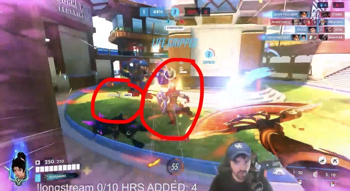 dbdcuntress's tweet photo. @SamitoFPS The brig was turned away, and as you can see you’re given a prompt to cancel the pull while both brig &amp; the rein are turned away. Yes, pull as an ability sucks but this play was ON YOU.. &amp; that’s okay! https://t.co/auMAyd0uO2
