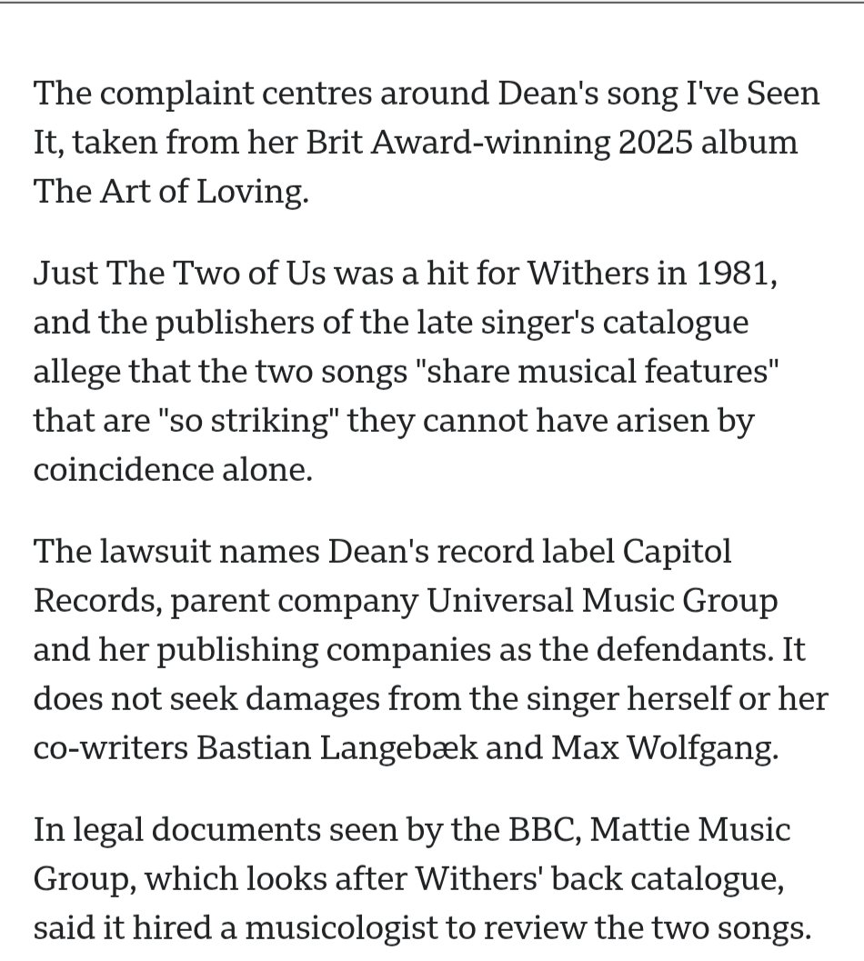 MrJoeMcBob's tweet photo. This is why other Olivia's team proactively gave the Deja Vu credits. Because in these situations, you have to prove that the similarities weren't coincidental, and the artist had heard the other work.

That can be difficult. Except when the artist makes a video admitting both. https://t.co/sSoktaAzMk