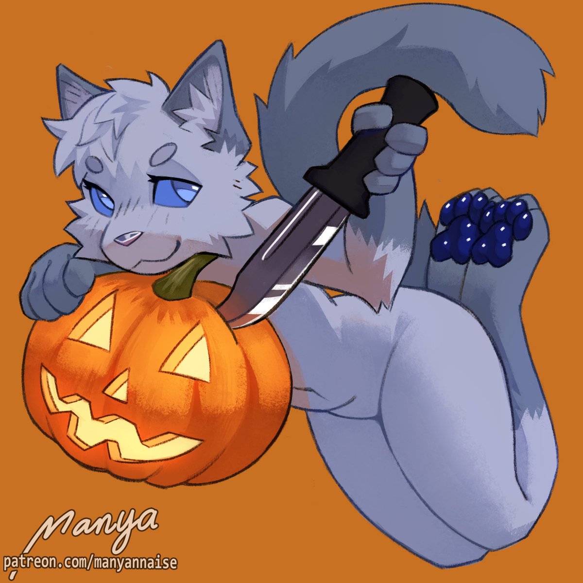 kinsute's tweet photo. spooky month teehee https://t.co/n5MimROoa3