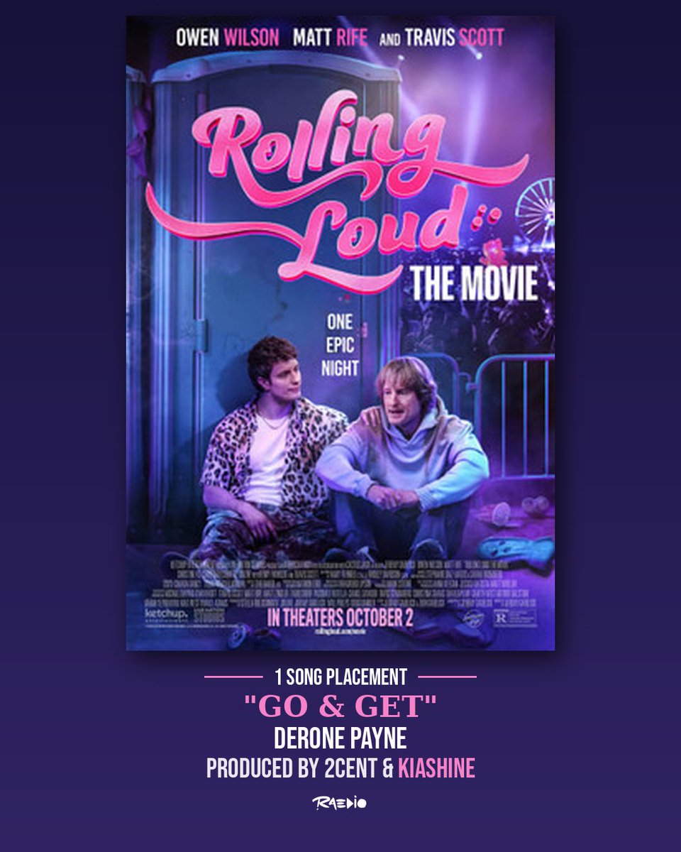 THEREALKIASHINE's tweet photo. Major Sync Placement.  #RollingLoudMovie s/o to Artist &amp; my producer partner @DeRonePayne and @TheRaedio     I’m still putting points on the board.  Thank you lord 🎬🎵Ⓜ️💯 https://t.co/vIjR9tUTh6