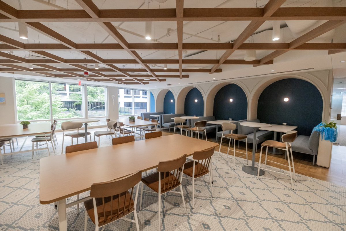 DPRConstruction's tweet photo. From Chapel Hill to Capitol Hill, the UNC Tar Heels have a new home in Washington, DC. DPR transformed an 8,713-sq.-ft. white-box space into a flexible hub for academic programming, internships, administration and events. Learn more about the project: https://t.co/FufZYhHaBm https://t.co/snXNpe4VLm