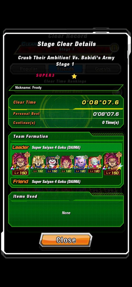 Frozonemans's tweet photo. @illusPlatypus very easy to do it no item. i saw the locking and saidbim just going to use the daima team for this. https://t.co/TnCYdHe5vc