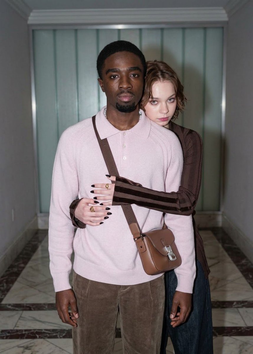 zelumaax's tweet photo. 🕷️Caleb Mclaughlin and Emma Myers are Miles Morales and Gwen Stacy🕷️ https://t.co/p44sADhFZ0