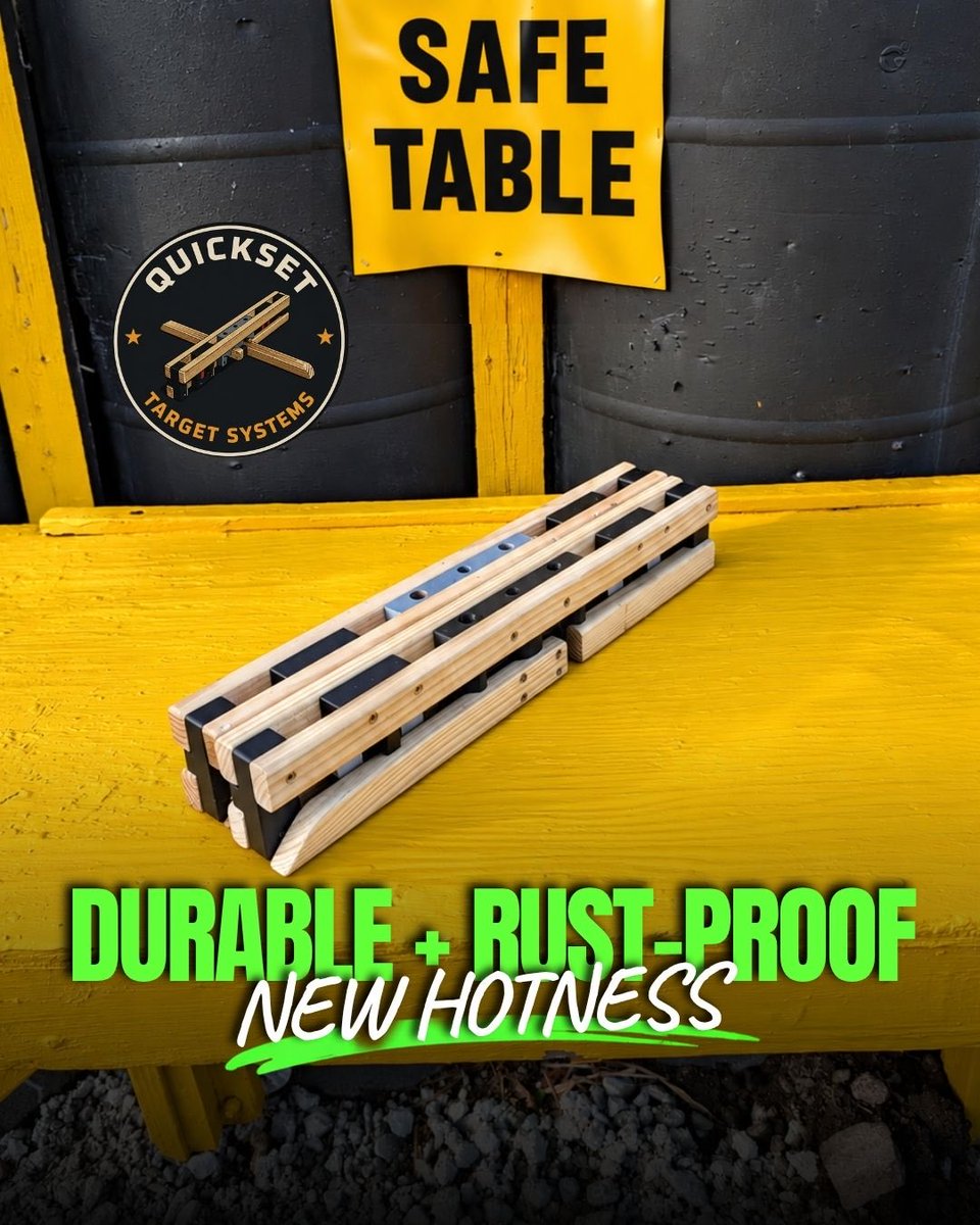 pewcentric's tweet photo. QuickSet target stands just make sense.
💧 Rust-proof ⚡ Fast setup + teardown 📦 Stackable 💪 Durable 🔧 Repairable 🚙 Portable

🔒 Available exclusively on Pewcentric. ➡️https://t.co/Jd0ZMKkUxb
#Pewcentric #QuickSet #USPSA #IDPA #IPSC TargetSystems CompetitionShooting https://t.co/qXXksq1OIY