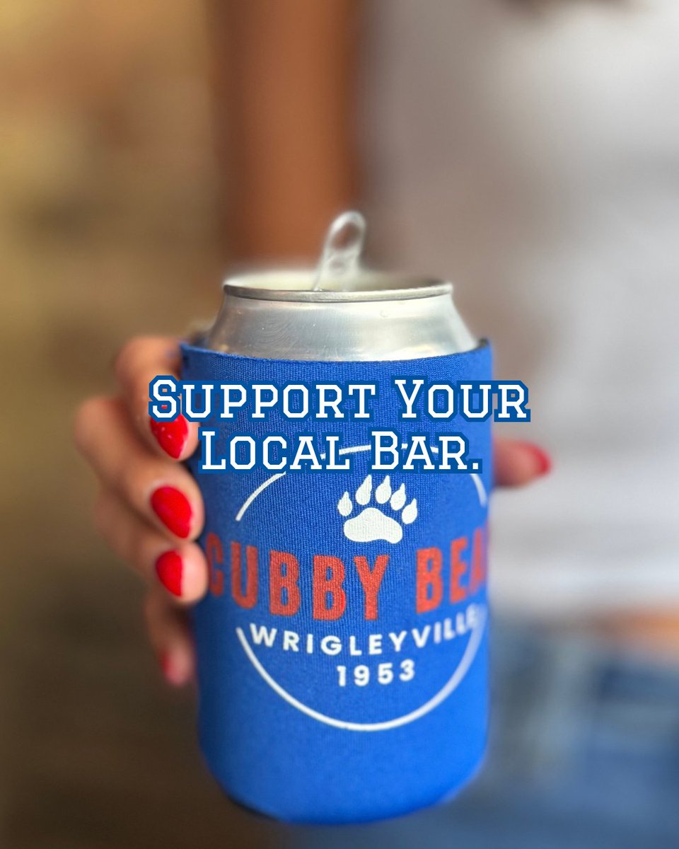 cubbybear's tweet photo. Stop in for a drink, support your local bars. https://t.co/pujyJBhnT8