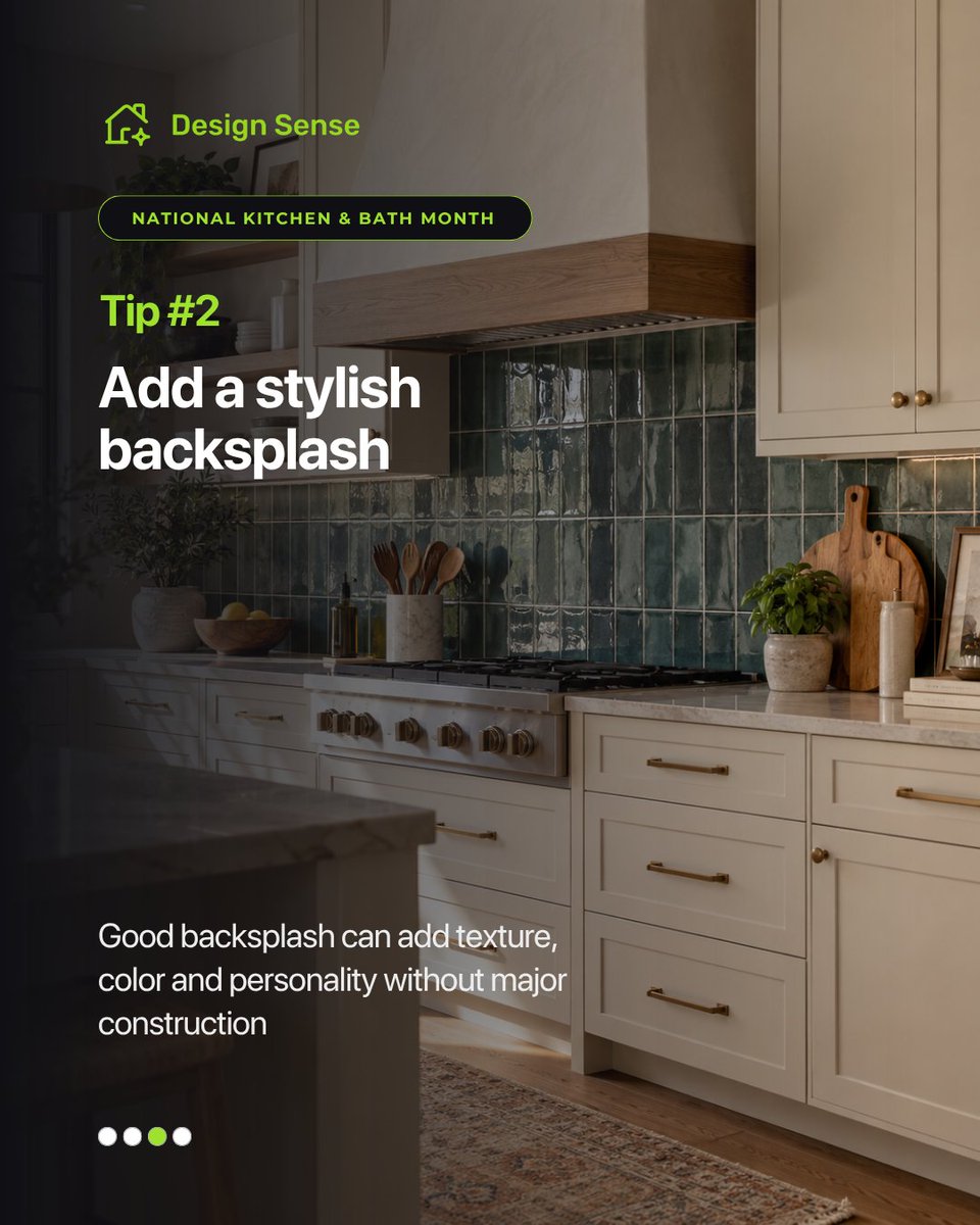 DesignSenseAI's tweet photo. Your kitchen might not need a remodel. It might need a preview.

New cabinet color, warmer light, and cleaner styling can shift the whole feel.

Preview your kitchen with DesignSense AI 👇
➡️ https://t.co/Ed0bLqOyUm 

#kitchenchacks #homeimprovement  #homemakeover #homedecor https://t.co/D0b4576p4p