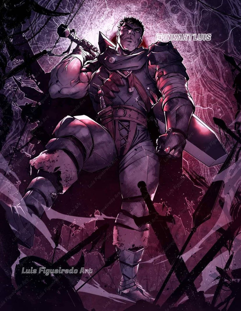 inkartluis's tweet photo. There is anime... and then there is BERSERK. 🗡️️🩸🖤

​Guts is hands down the most relentless, battle-tested protagonist ever written. Drawing the Black Swordsman requires maxing out line weight, heavy shadows, and pure grit.

What do u think? 👀

#guts #berserk #anime https://t.co/jgaNPNr1Z9