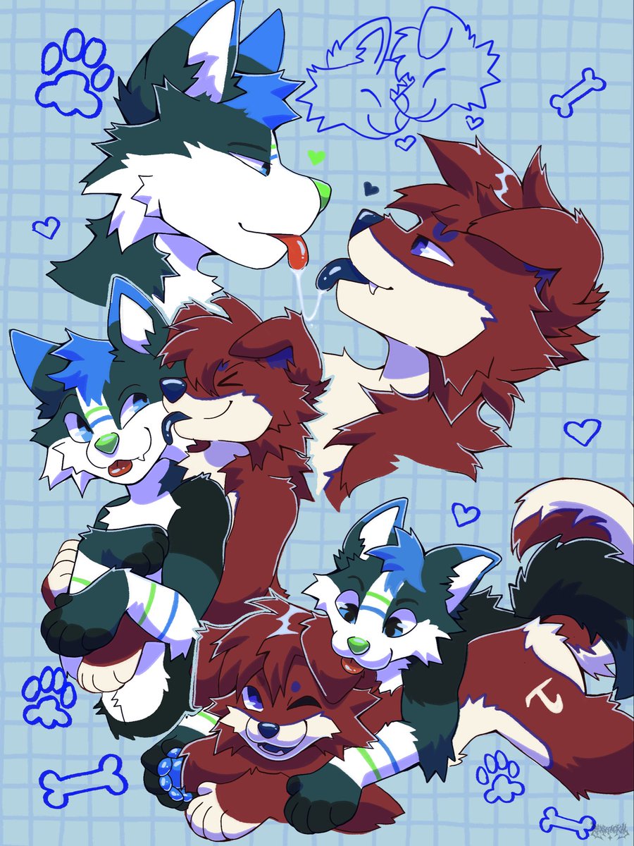 RexyJackal's tweet photo. 💙 ♥️ https://t.co/zyBJokJaY2