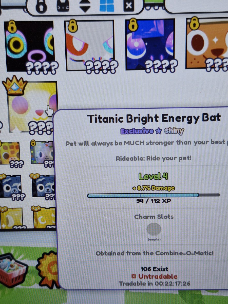 MonikaLisowska7's tweet photo. Leagues are over - FOX99 #46 place 💪
Waiting for the rewards.
But the Titanics from the leaderboard are already here 🤩
Main: #176 place -> Shiny Titanic; alt: #273 place -> Gold Titanic
Thank you, @BuildIntoGames , for the rewards.
#petsim99 , #PetSimulator99 , #roblox https://t.co/nbuLAPxeuG