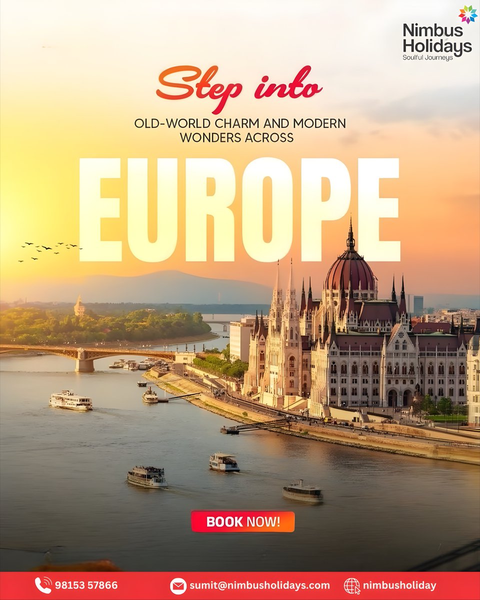 SulemaKesskl's tweet photo. Europe—where every journey becomes a timeless memory. Explore castles, old towns, alpine landscapes, coastlines, world-famous cuisine and vibrant cities. Discover history, culture and unforgettable experiences. Contact: 9815908007 https://t.co/ZZkDtEOxFF