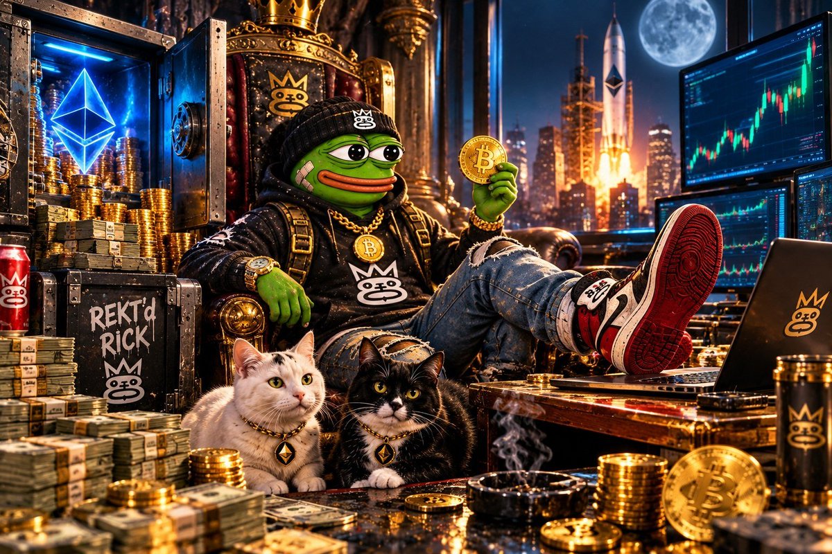 JETHRO_P56's tweet photo. Early days, Big plans.

The REKT’d presale is underway as we build toward our https://t.co/69DQkAvid6 launch.

Always verify the information and follow the official instructions:

https://t.co/KrcKDe7tU3

#REKTdArmy https://t.co/h3iZqYMhjY