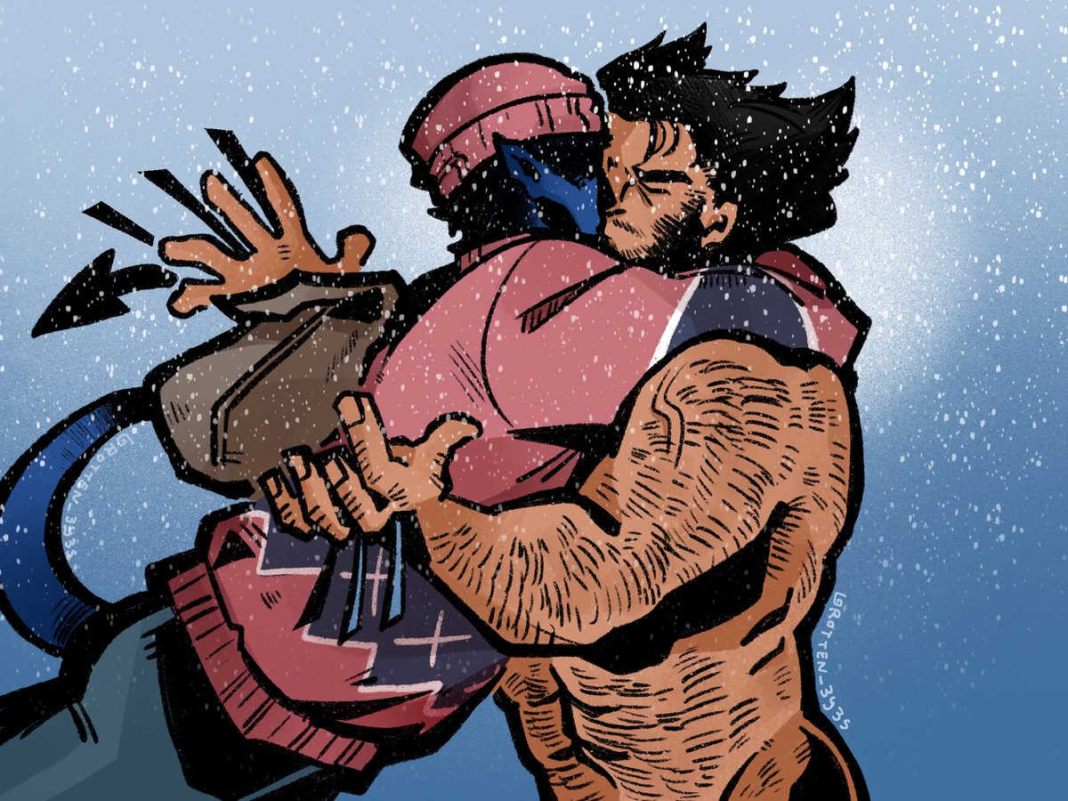 Rotten_3y3s's tweet photo. Redrew the panel except I tried making them kiss
#logurt #nightcrawler #wolverine https://t.co/J4fRenqyOG