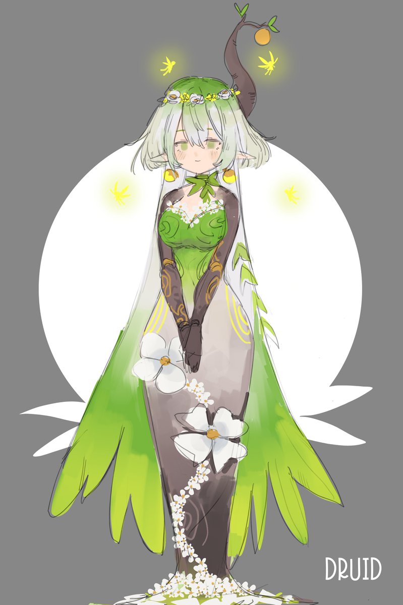 saeeyaaa's tweet photo. Druid - Day 2

#OCtober https://t.co/guMTHE1u0x