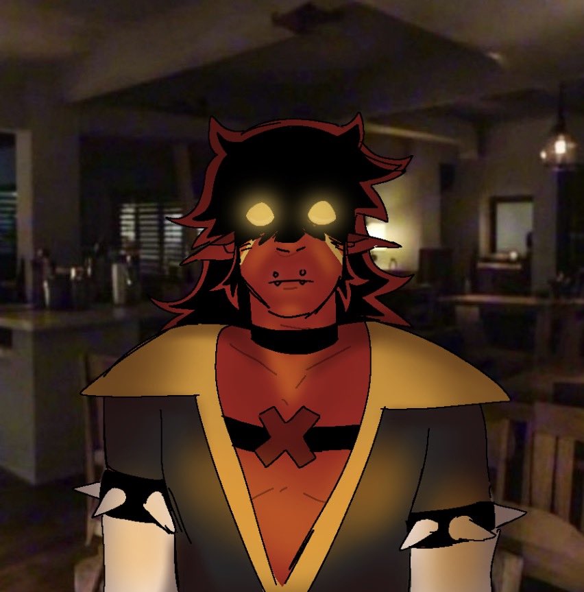 digital1nsanity's tweet photo. Inspired by Nightcrawler so much, wanted to make my x-men sona resemble him
Though my character is red because it’s my favorite color https://t.co/NZZ45M5k80