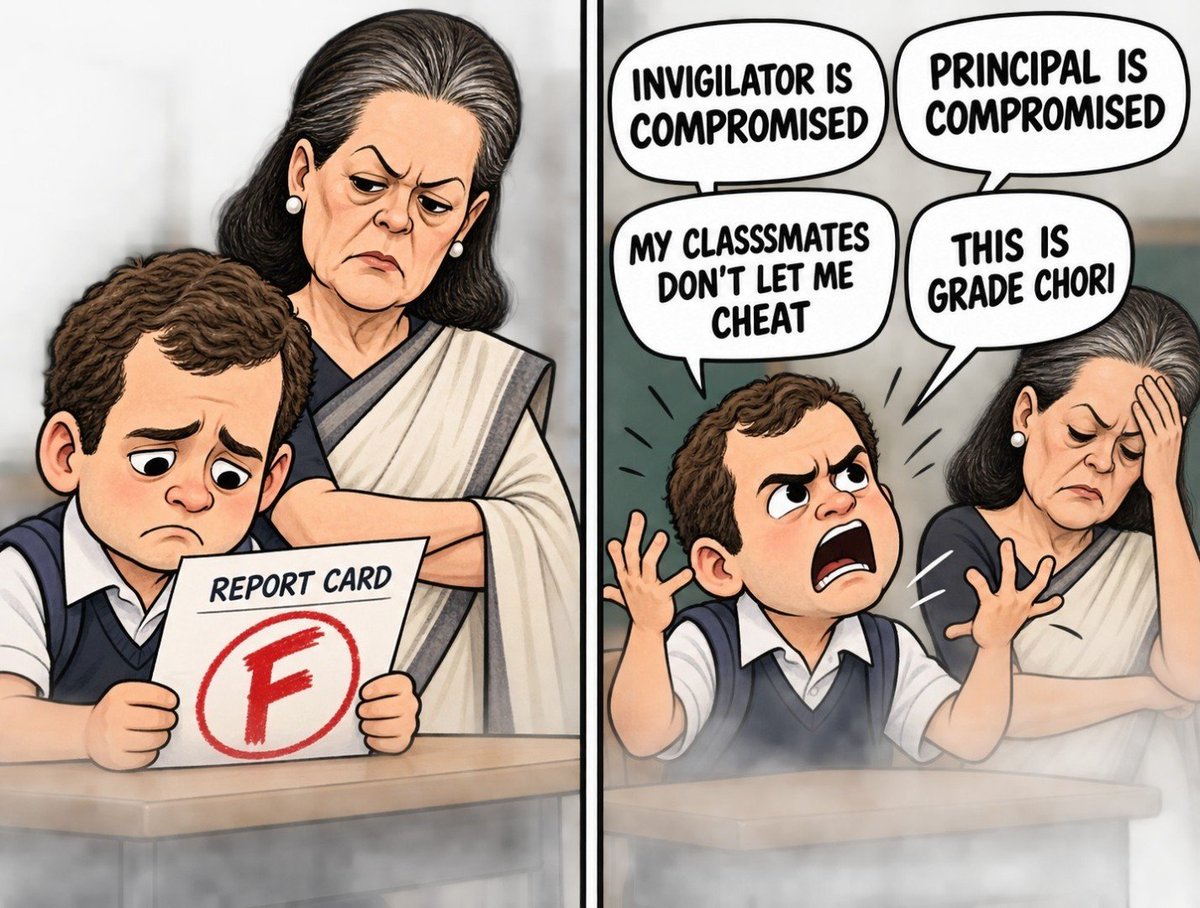 saha_som's tweet photo. @INCIndia After lot of backing, funding Pappu again Fail.
Pappu can't neta sala https://t.co/kgUGNbMisn
