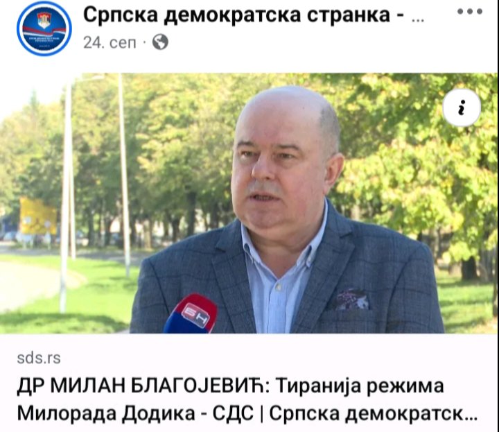 Nedjina_bl's tweet photo. @ZeljkaMC Или нпр. овако ... Бивши Милорадов савјетник https://t.co/YPyXQ5m64w