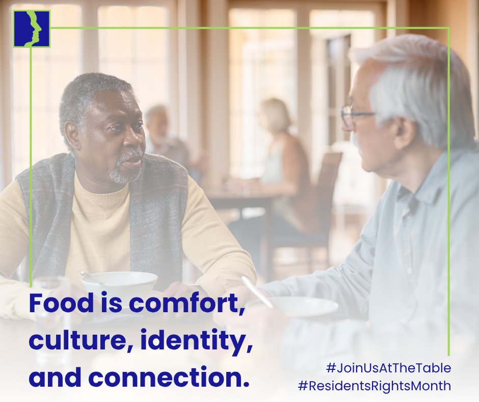 HoCoCommunity's tweet photo. October is Residents’ Rights Month!
This year’s theme, “Join Us at the Table,” highlights the importance of food, community and having a voice in daily life.
Our #HoCoAging Long-Term Care Ombudsman team supports those rights every day.
Learn more: https://t.co/veLIMR4JNE https://t.co/NnxgKwqirx