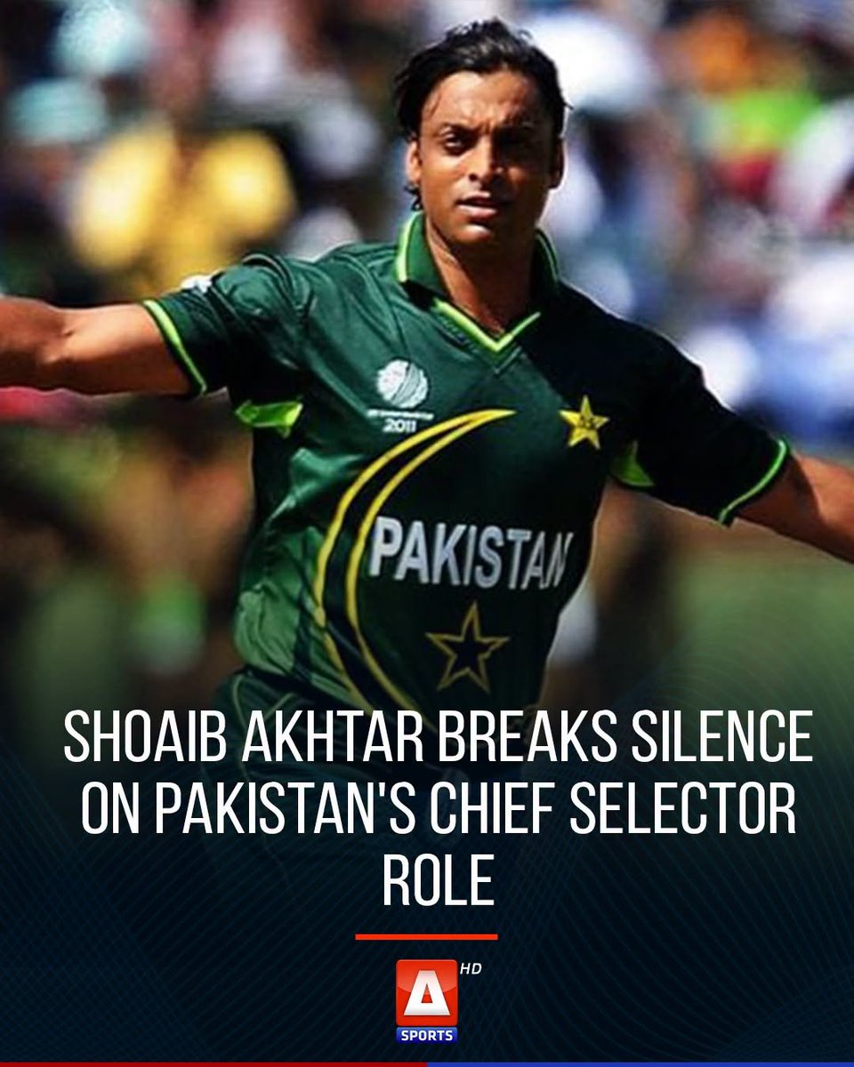 asportstvpk's tweet photo. Recent reports had stated that Shoaib Akhtar had been offered a major role at the PCB.

Read More: https://t.co/dZtAEy1kwu

#ASportsHD #ShoaibAkhtar #PCB #PakistanCricket https://t.co/6I5gdQtsAc