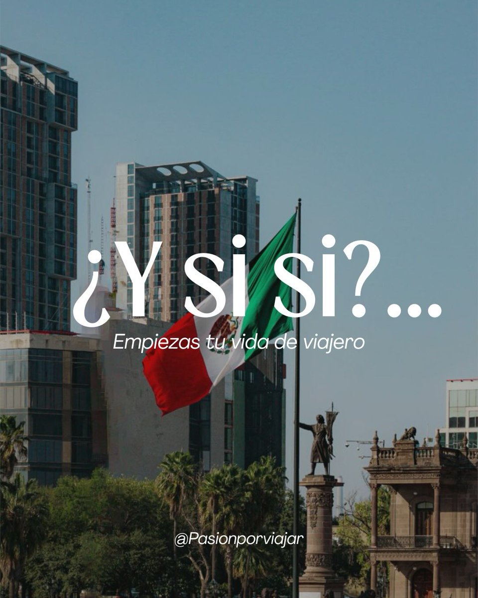 JanisWalner's tweet photo. Photo by Pasión Por Viajar on July 03, 2026. It may feature people, a flag, a poster, and the text: “What if? What if you start your life as a traveler? https://t.co/fCA7Kt4gxN