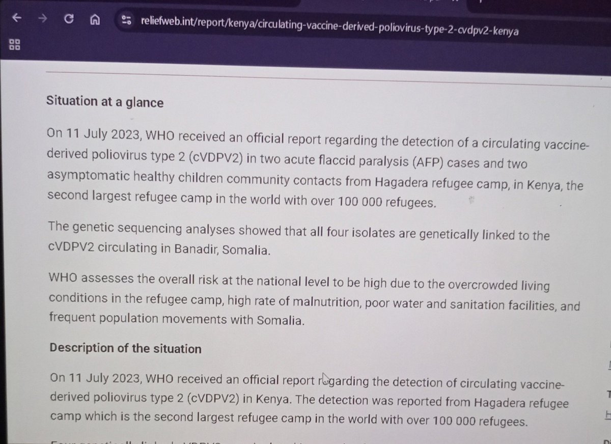 AongeWach's tweet photo. @MaryK2022 I'm actually looking at that report right now. https://t.co/KQmR5tVjwn