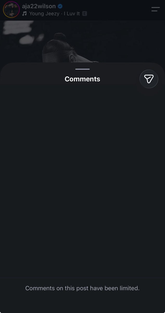 hannahsheadband's tweet photo. a’ja having to limit her comments cus that fanbase is DISGUSTING💔. anyways ACES IN 3. https://t.co/vhx7nHsHtP