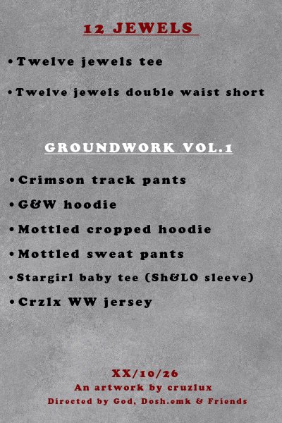 Cruzlux_'s tweet photo. Not hype, Not trends. Just the real deal that actually holds the spirit together. This Cruzlux drop is a reminder on your body that once you lock these principles in, you already got 80% of what you need for a proper lifetime. Embrace it ❤️ 👨‍✈️

#cruzlux #12jewels #groundwork https://t.co/P1xtFWjMdJ
