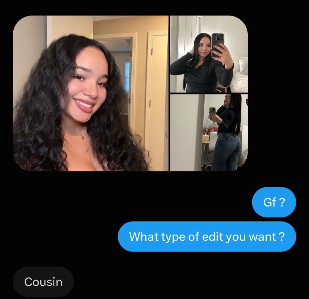 FamilyAI777's tweet photo. A cuckold wants to share his cousin Lili with us all. Guys use her and enjoy every part of her so her cucky bro could leak in his pants 💦
DM TO GET SUCH #FREE AI EDITS OF YOUR MOM,SIS,COUSIN,GF,WIFE with full privacy 🔏💦 https://t.co/GrPMTgwMBX