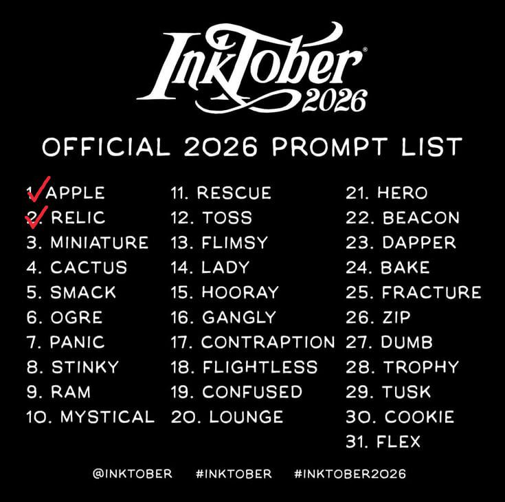 tinartmonster's tweet photo. 2nd day of inktober https://t.co/b87Z7hX6z1