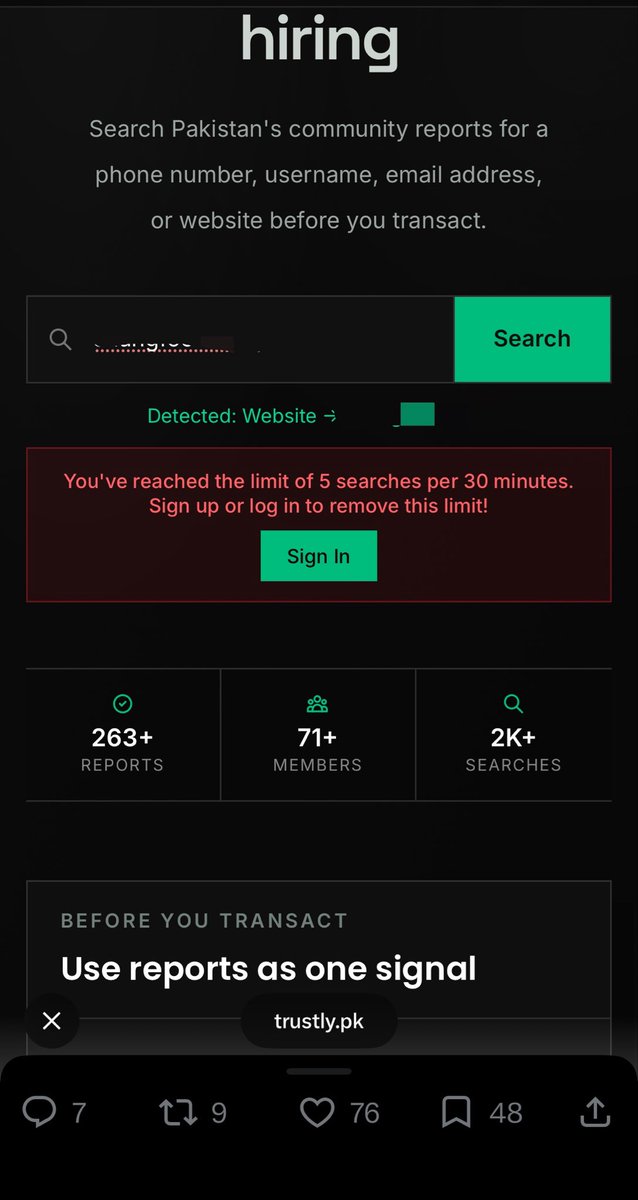 muhammadweb08's tweet photo. @n0tAmad But UI is somehow shit just scanned first time and it said; 
overall more power to you 🙏🏻 https://t.co/dT15qj9ONk