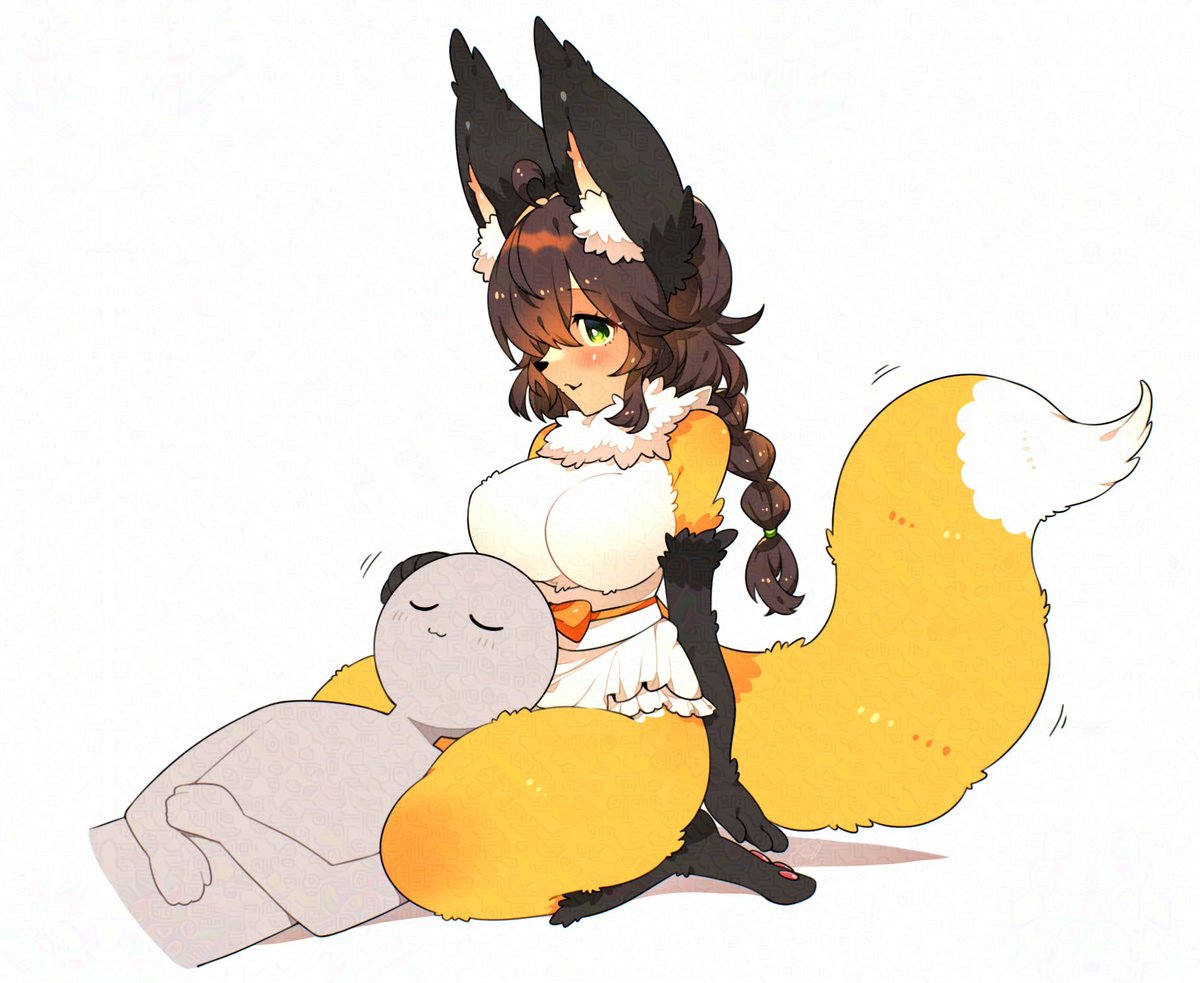 MagicFoxHole's tweet photo. " this is the second most popular thing to do at the shrine, you know " https://t.co/2AeKTcYWF1