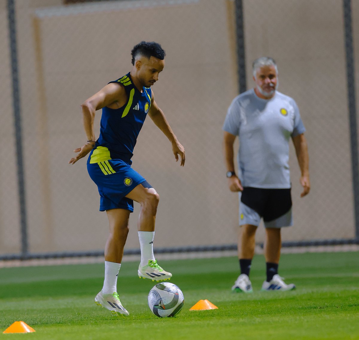 AlNassrFC_EN's tweet photo. Another session underway 💛 https://t.co/DDSs1uMAHO