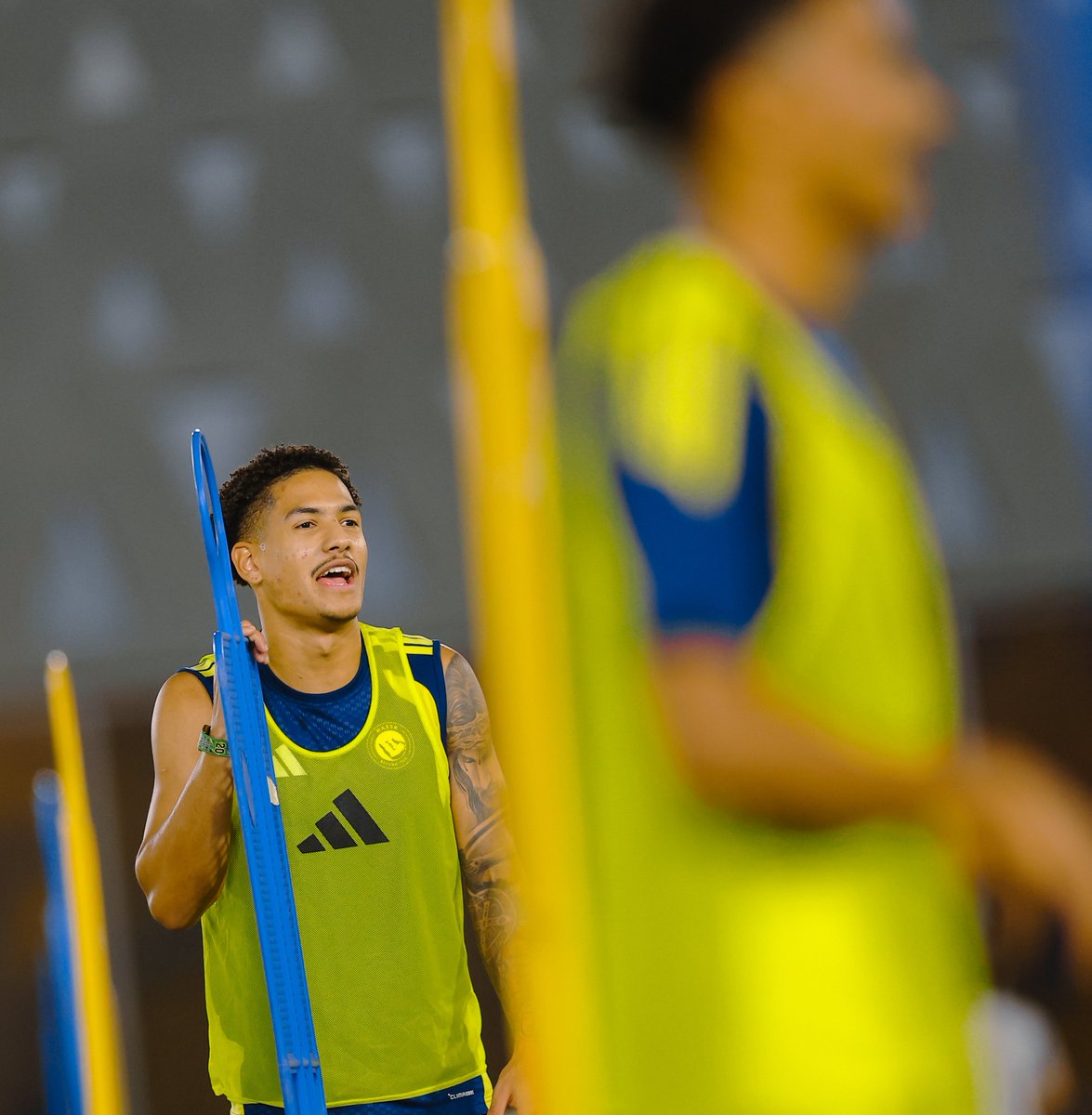 AlNassrFC_EN's tweet photo. Another session underway 💛 https://t.co/DDSs1uMAHO