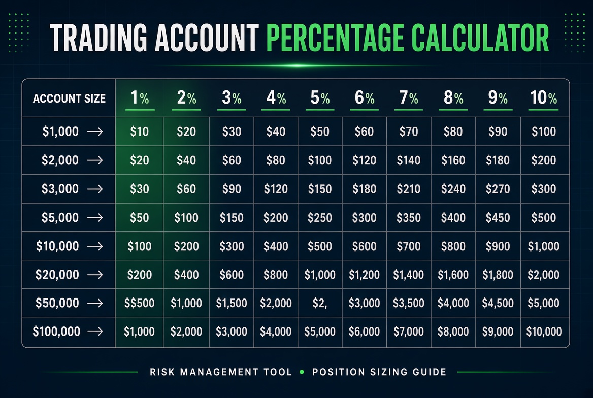 Fayettamuse's tweet photo. Risk Management &amp; Position Size Guide
 
A professional trader's secret is strictly managing risk. Protect your account with fixed position sizing, keep drawdowns in check, and let consistency build your wealth. Risk management is everything. https://t.co/BkzFP2DfHC