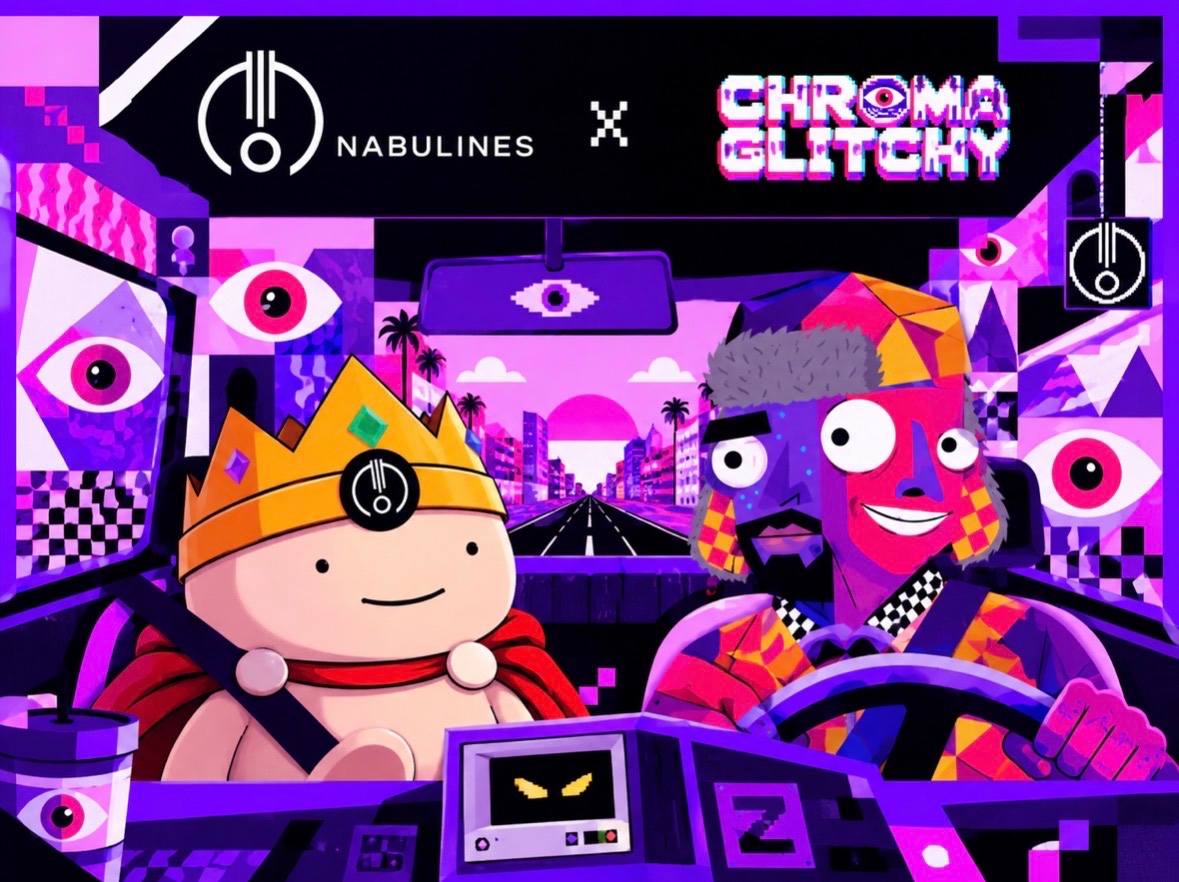 nabulines's tweet photo. Chroma Glitchy x Nabulines 👁⃤

15 GTD spots up for grabs.

How to enter:
❤️ Like &amp; 🔁 Repost
👥 Follow @ChromaGlitchy &amp; @nabulines 
💬 Drop your EVM address below

15 winners.
Good luck 🍀 https://t.co/uBwSoQulBy