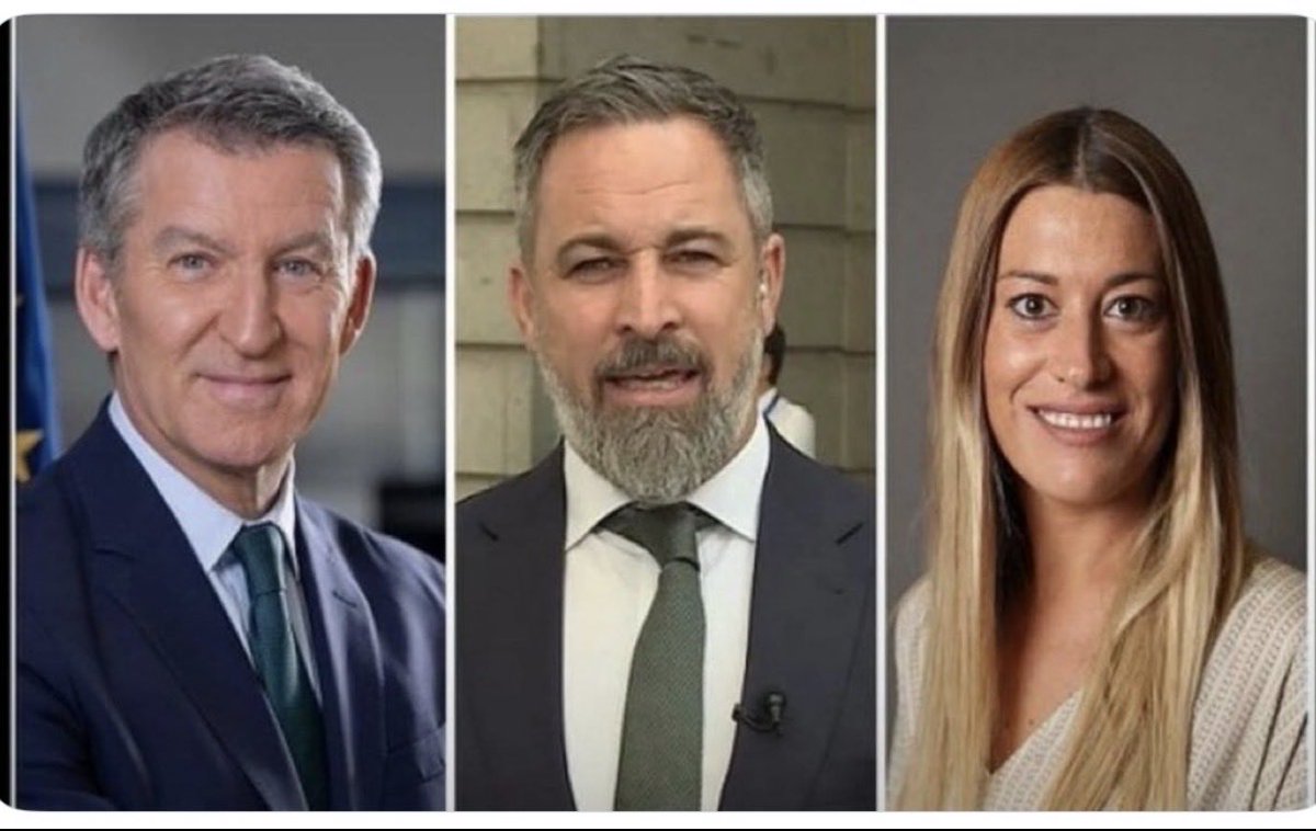 garcialores's tweet photo. @jorditurull Cría cuervos. A ver si paralizan el regreso de Puchi. De las Azores al Congreso: La 'pinza' de Feijóo, Abascal y Nogueras se alían para tumbar el Decreto de Vivienda. Estos tres te dejarán sin una vivienda digna. protegen a los fondos buitres y a la banca.
Perro no come perro. https://t.co/aEsXYDdAEb