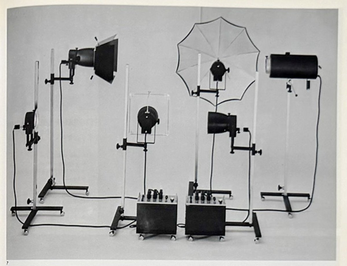 usgraphics's tweet photo. Even the Braun studio setup embodied its design language. These people were totally dialed in, completely immersed in their own conviction of aesthetics. It's hard to not feel pessimistic about design, this kind of abstract intellect is extinct. We don't have it in us anymore. https://t.co/HNZaP0wmgi