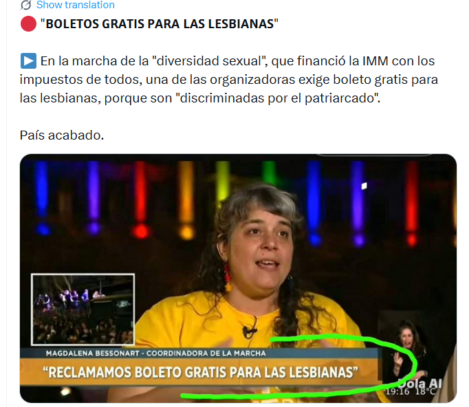 Gonzalo_Daniel3's tweet photo. Que opinas? Deberían darle boletos "gratis" a los lgbt+? https://t.co/n2AIt4ncsh
