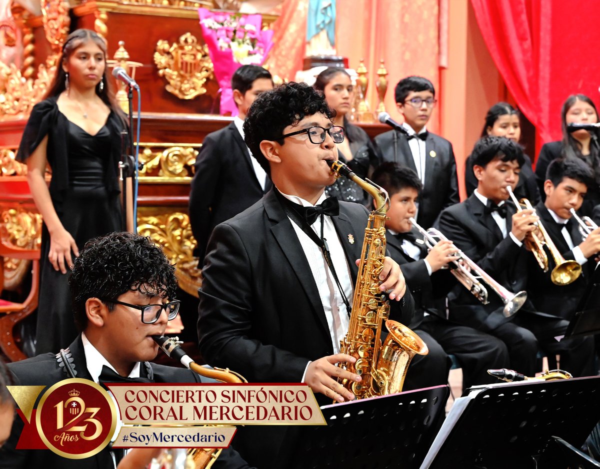 MercedHuacho's tweet photo. CONCIERTO SINFÓNICO CORAL MERCEDARIO 📷
La música se une a nuestra celebración para poner el cierre a un especial Mes de Aniversario, compartiendo una presentación que recoge el espíritu de nuestra historia y tradición mercedaria. https://t.co/ZLtPRZRIz9