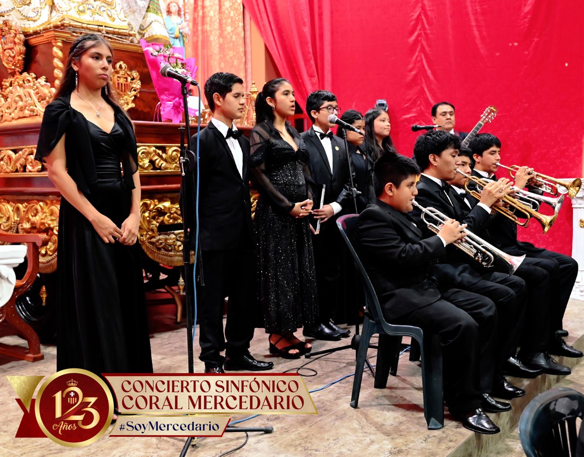 MercedHuacho's tweet photo. CONCIERTO SINFÓNICO CORAL MERCEDARIO 📷
La música se une a nuestra celebración para poner el cierre a un especial Mes de Aniversario, compartiendo una presentación que recoge el espíritu de nuestra historia y tradición mercedaria. https://t.co/ZLtPRZRIz9