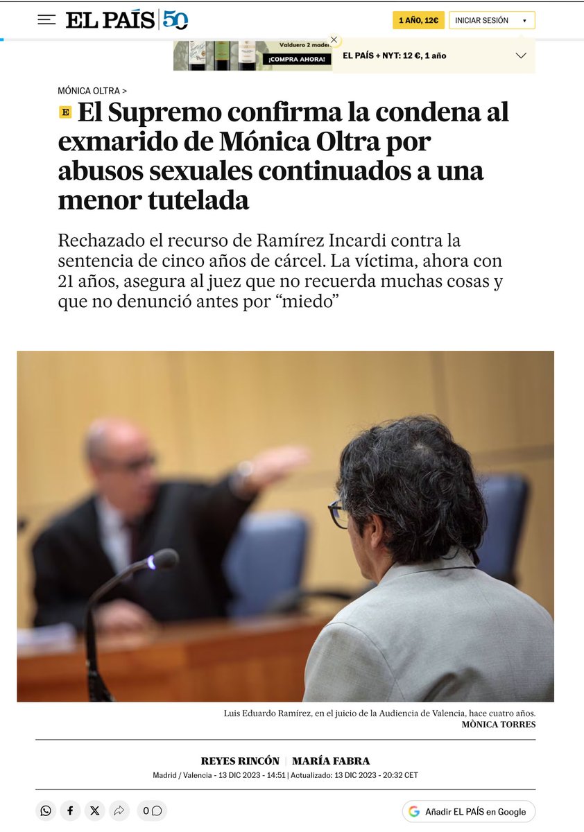 carlosAtMad's tweet photo. @alberto_aim Alberto eres un cobarde, un malnacido y un HDLGP. 
Vienes de asesorar a Monica Oltra en el caso Teresa Tanco, abusada en un centro de menores por el marido de Oltra.
Lecciones morales de la escoria política de Valencia, ninguna. https://t.co/MIRZdusvk5