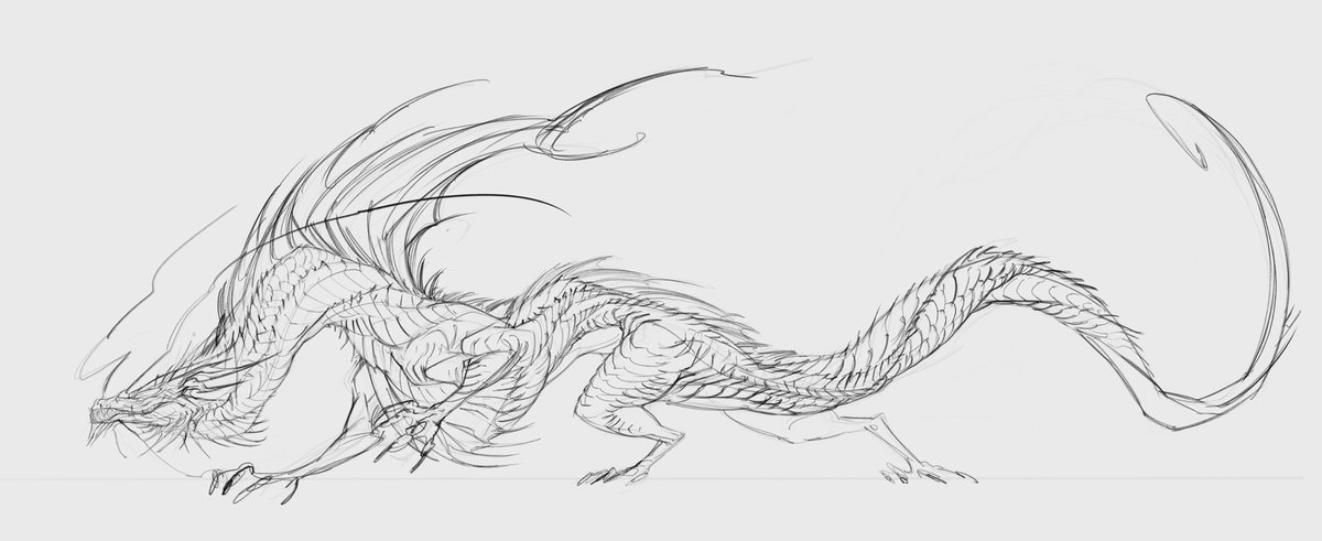 IrinaMurzik1's tweet photo. Sketch 🐉
#dragon #sketch https://t.co/RZpGYe3NQx