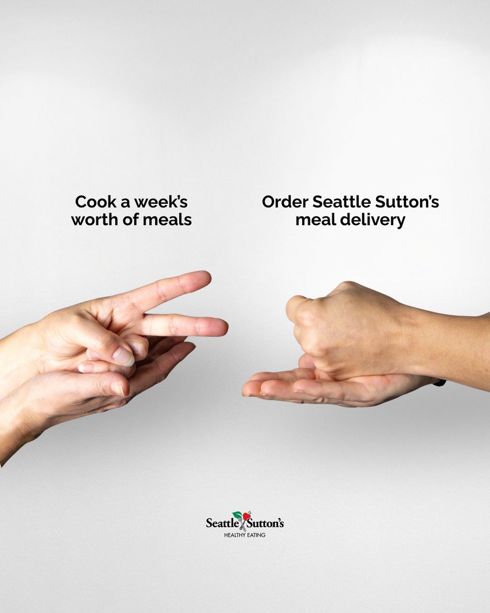 SeattleSutton's tweet photo. Search for recipes, plan your meals, shop for groceries, spend your weekend meal prepping, cook for the week, and then face a mountain of dishes? Or… you could let Seattle Sutton’s Healthy Eating do everything for you! https://t.co/HIfgPjMJAC https://t.co/87AFtkWmpw