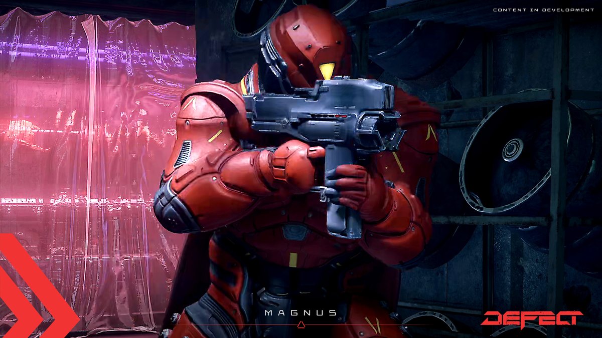 playdefect's tweet photo. Analyzing feed: In progress…
Security optics have detected Magnus patrolling the Meat Stacks.
All saved footage has been labeled as “In-development”.
#DEFECT #Independent #GameDev https://t.co/VgiAlGAaUC